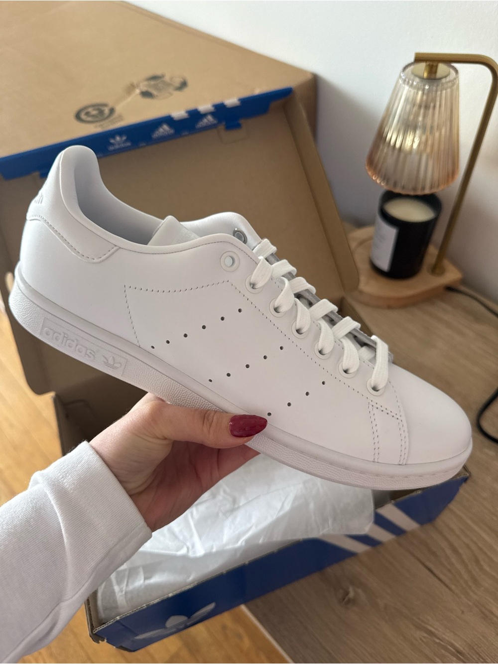 adidas Originals Stan Smith Sneakers - White Mens 9.5